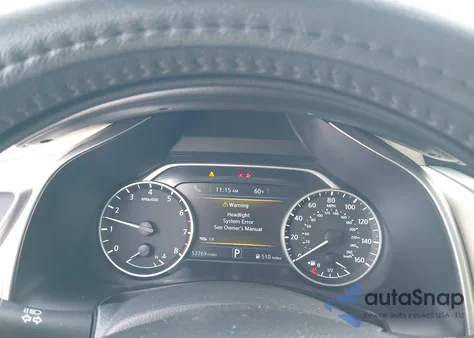 2019 Nissan Murano Sl z USA, uszkodzony, nr VIN 5N1AZ2MJ9KN159853